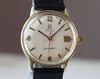 1968 Swiss OMEGA GENEVE 166.002 Cal. 565 Automatic 34mm MEN WRISTWATCH - RUNS - Bild 1 von 4
