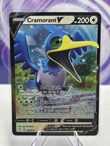 Juego de cartas coleccionables Pokémon Cramorant V Shining Fates 054/072 Holo ultra raro - Imagen 1 de 2