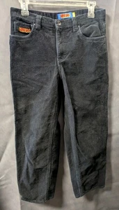 Empyre Jeans Mens Size 27X26 Black Corduroy Straight Leg Casual Pants - Picture 1 of 6