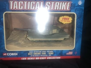 Corgi Tactical Strike M1A1 Abrams Tank USMC 1/64 - Picture 1 of 4