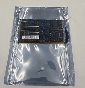 LOT 12 SK HYNIX 16GB 2Rx4 PC3L-10600R HMT42GR7MFR4A-H9 ECC SERVER MEMORY RAM - Picture 1 of 1
