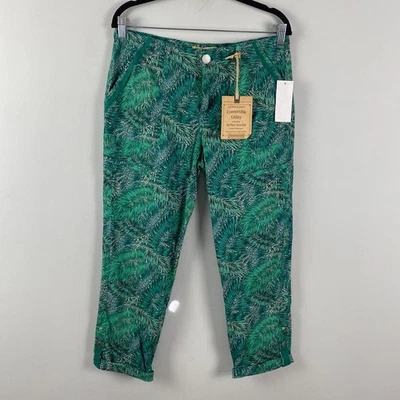 Democracy Flex-ellent Covertible Utility Ankle Pants Size 6 Green - Image 1 of 4