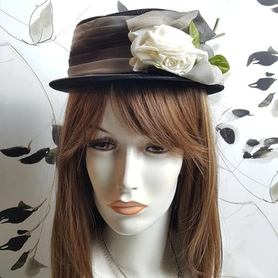 Colección de hermosos sombreros vintage excelentes años 40-60 12 sombreros Foto 1 de 4