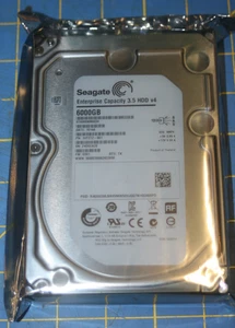 ST6000NM0034 Seagate 6TB 7.2K 12G 128MB 3.5in SAS SERVER Hard Drive USED - Picture 1 of 6