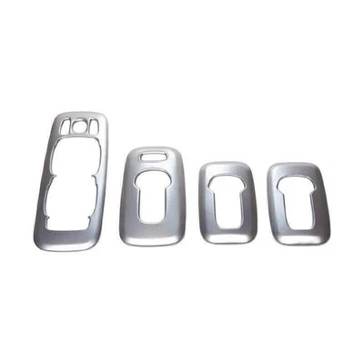 Отделка панели замка подъема окна матовое серебристое стальное стекло для Volvo XC90 2003-2014 - Изображение 1 из 4