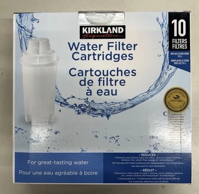 Kirkland Signature Water Filter Cartridge, 9 pack set Only - Image 1 of 4