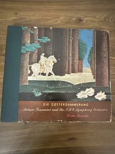 DIE GOTTTERDAMMERUNG (3) 12" 78 RPM BOX SET Arturo Toscanini - Victor DM-853 - Bild 1 von 18