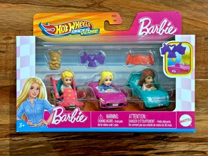 Hot Wheels Barbie Racer Verse 3 Pack Ken Barbie Malibu and Teresa - Picture 1 of 2