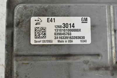 2017 Chevrolet Silverado 2500 ECM Electronic Control Module Used 78K Miles - Image 1 of 4