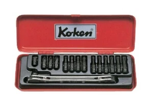 KOKEN RATCHET SPANNER WITH BIT SET 1202 - Picture 1 of 1