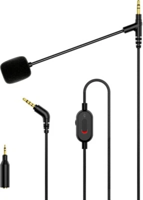 NEW MEE audio ClearSpeak BLACK Universal Headset Cable with Boom Microphone - Image 1 of 3