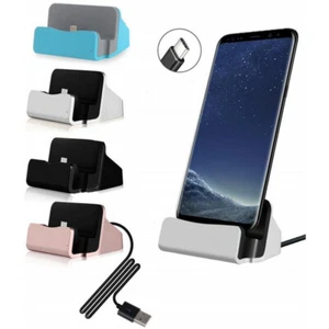 Type-C Sync Cradle Charger Base Stand Holder Charging Dock Station Smart P@~@ - Picture 1 of 13