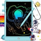 Tablet do pisania LCD FLUESTON, tablica doodle 10 cali, zachwycający błękit delfina 