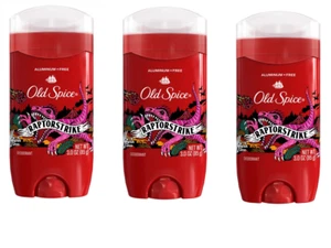 BL Old Spice Deodorant 3oz Raptorstrike --- THREE PACK - Picture 1 of 1