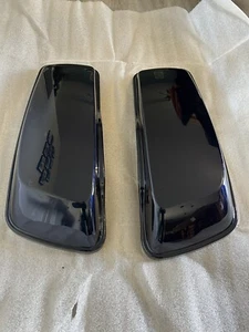 Use Set of Harley-Davidson Odyssey Blue Saddlebag Lids for 2018 Anniversary CVO - Picture 1 of 7