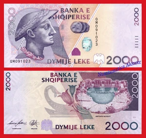 ALBANIA 2000 Leke 2012 Pick 74b SC / UNC - Picture 1 of 1