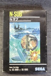 N-SUB 1983 SEGA SC-3000 or SG-1000 Japanese Version Shooting Game compile Japan - Picture 1 of 12