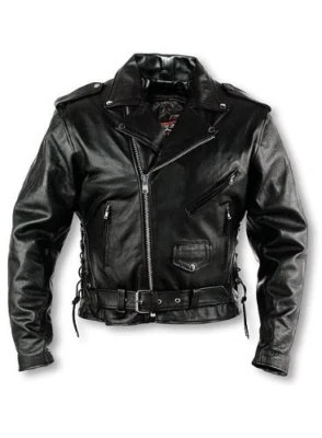 Interstate Leather Men's Classic Riding Jacket I101142 - Image 1 of 2
