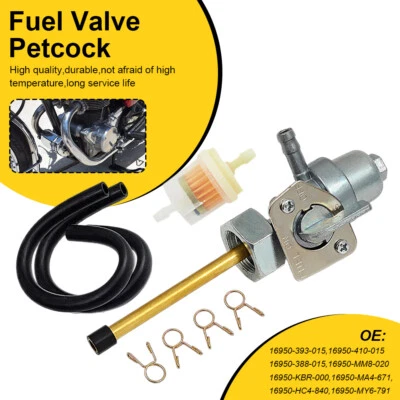 Interruptor Petcock del tanque de combustible de gasolina para Honda CB550F CB550K CB750A CB750F CB750K CB900C Foto 1 de 4