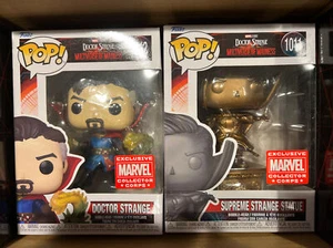 Funko POP! Estatua Suprema de Dr. Strange del Cuerpo de Coleccionistas Marvel 1011 1012 Sin usar y en caja - Imagen 1 de 1