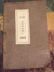 Antique 1913 St Paul High School St Paul Indiana - Picture 1 of 8