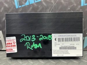OEM 2013-2018 RAM 1500 2500 3500 RADIO AUDIO AMP AMPLIFIER 05091130AN - Picture 1 of 7