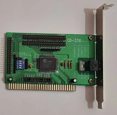 Corion CD338 8-bit ISA Controller (Multi-CD-ROM, Sony, Mitsumi, Panasonic, 1994) - Bild 1 von 4