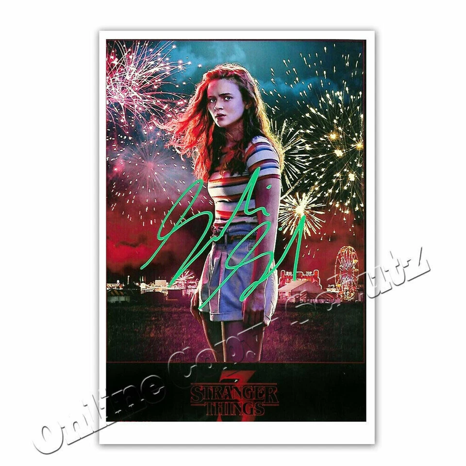 Sadie Sink aus Stranger Things  -  Autogrammfoto  / Autograph Photo  [°1] - Bild 1 von 1