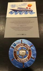 Disney Vacation Club (DVC) MEMBER MAGNET & Disney Cruise Line (DCL) Lithograph - Picture 1 of 6