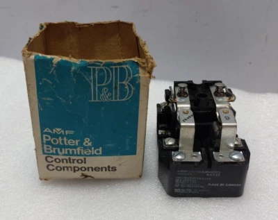 AMF Potter & Brumfield PRD11DY0 Relay 24VDC 1HP 120/240 VAC 1PH - Image 1 of 4