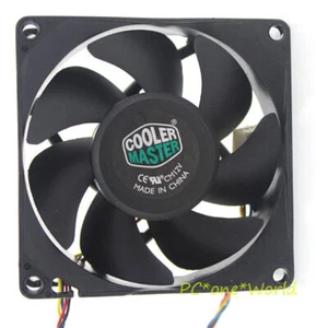 Cooling Fan FA08025M12LPA For Cooler Master 8CM 80*80*25MM 0.45A DC 12V 4-lines - Photo 1/2