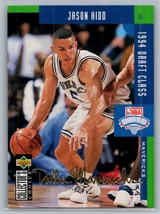 1993-94 Collector's Choice - #408 Gold Signature Jason Kidd (RC) - HOF NM-MT - Bild 1 von 2