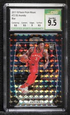 2017-18 Panini Prizm Mosaic Blue OG Anunoby #72 CSG 9.5 Gem Mint Rookie RC