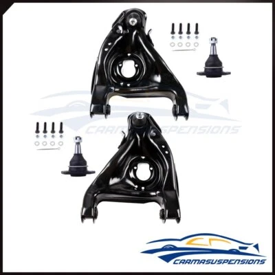 Juego de 4 brazos de control inferiores de suspensión delantera para Chevrolet Blazer 1995-2005 Foto 1 de 4