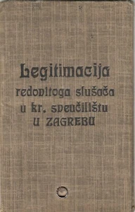 VINTAGE LEGITIMACY OF A REGULAR LISTENER AT THE UNIVERSITY OF THE KINGDOM OF SHS - Picture 1 of 5