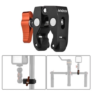 Super Clamp Tripod Clamp Crab Pliers Clip for DSLR Rig LCD Monitor Studio Y2C6 - Picture 1 of 7