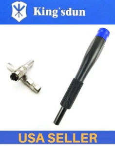 3.8mm & 4.5mm Security Screwdriver Bits Tool Set For NES SNES SEGA N64 GameBoy K - Picture 1 of 7