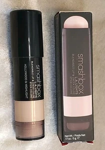SMASHBOX L.A. Lights Blendable Lip Cheek Color HOLLYWOOD & HIGHLIGHT .17 oz 5 g - Picture 1 of 6