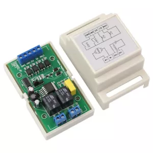 20A Limit DC Motor Vorwärts Rückwärts Controller 6-40 V Treiber Modul Platine + Gehäuse - Bild 1 von 10
