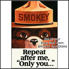 Fridge Fun Refrigerator Magnet Smokey The Bear Retro Ad Poster -Version G-