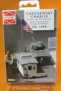 Busch 1490 Checkpoint Charlie H0 NEU - Picture 1 of 1