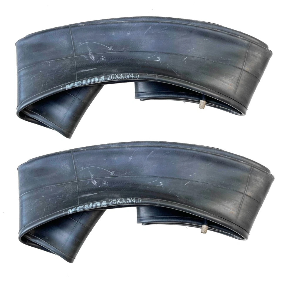 2X Kenda 26x 4.0 Fat Bike tubes 26x (3.5-4.0) E-Bike Tubes Snow Fat Bike tubes - Image 1 of 1