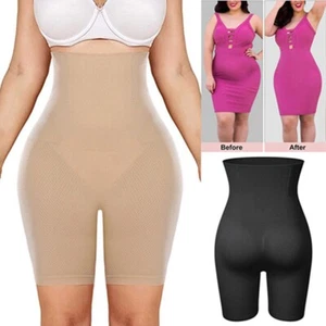 Women Shapewear High-Waist Body Shaper Thigh Slimming Panties Girdles - Picture 1 of 11