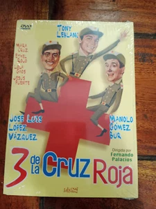 3 DE LA CRUZ ROJA DVD NUEVO PRECINTADO CINE ESPAÑOL COMEDIA (SIN ABRIR) - Imagen 1 de 1
