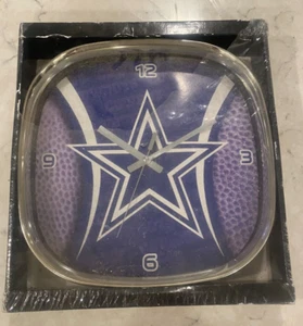 Dallas Cowboys Rounded Square Clock - Picture 1 of 2