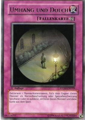 Yu-Gi-Oh 1x Umhang und Dolch - - - STON - Bild 1 von 1