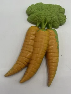 Vintage 1970s Homco Carrots Corn Peppers Radishes Wall Hanging - Picture 1 of 18