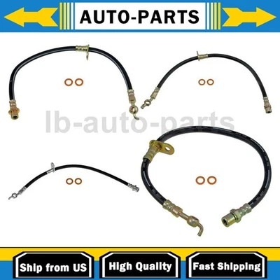 Manguera de freno delantera trasera 4x para Toyota Camry 1994 1995 1996 3,0 L Foto 1 de 4