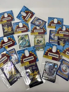 Pokemon TCG Game Vending Hanging Prize Kit 30 Pieces Ultra Rare Booster Pack - Picture 1 of 3