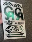 Cricket Bat Sticker High Quality 3d Embossed
